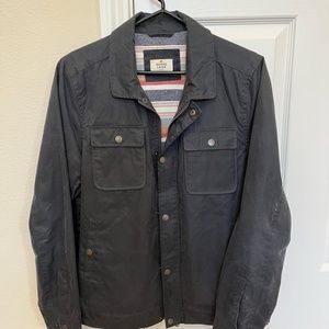 Marine Layer Waxed Canvas Trucker Jacket